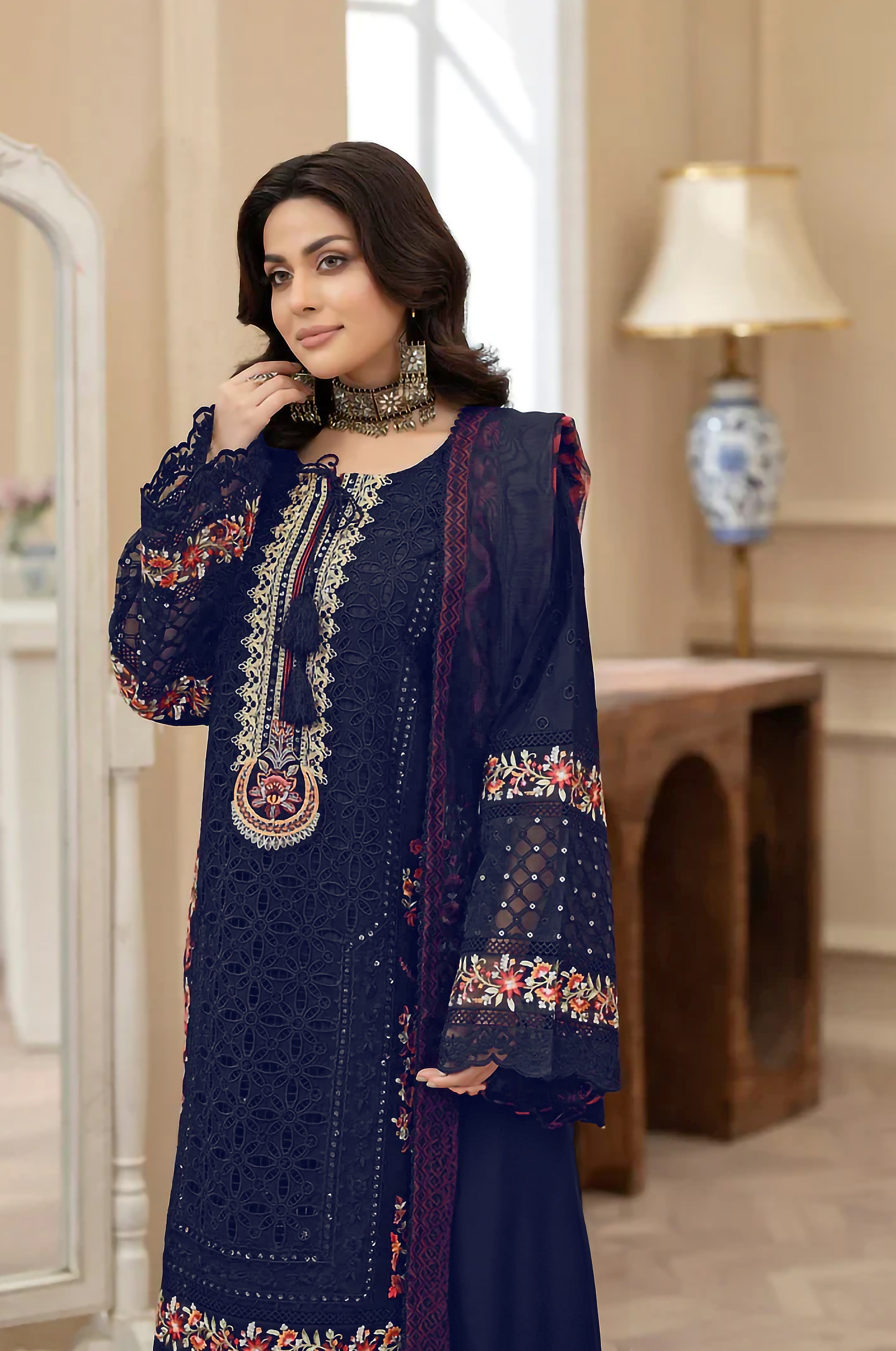 Zarmeen Emaan Premium Viscose Suit ZE-1749 