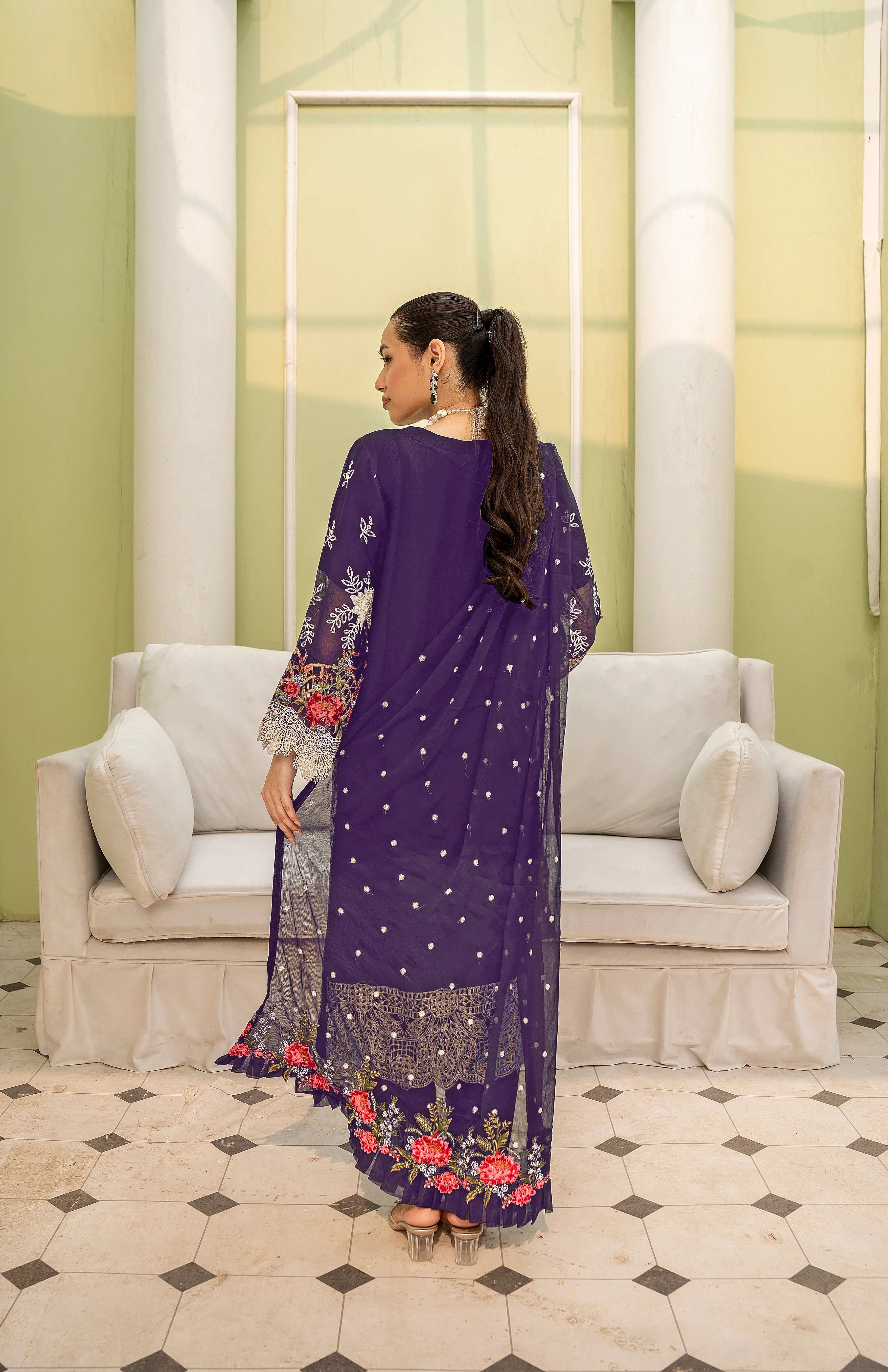 Zarmeen Emaan Premium Viscose Suit ZE-1751