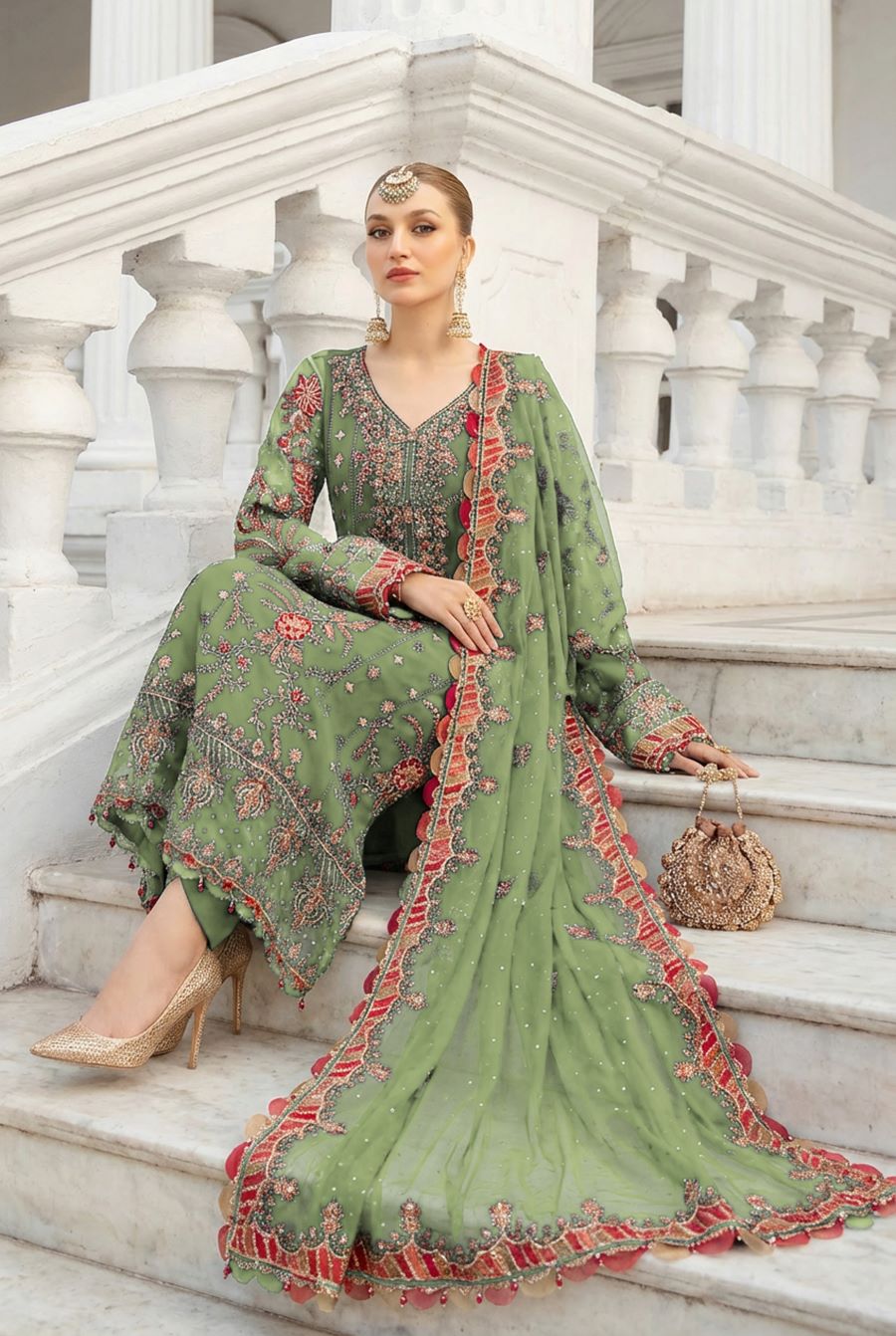 Zarmeen Emaan Premium Viscose Suit ZE-1763