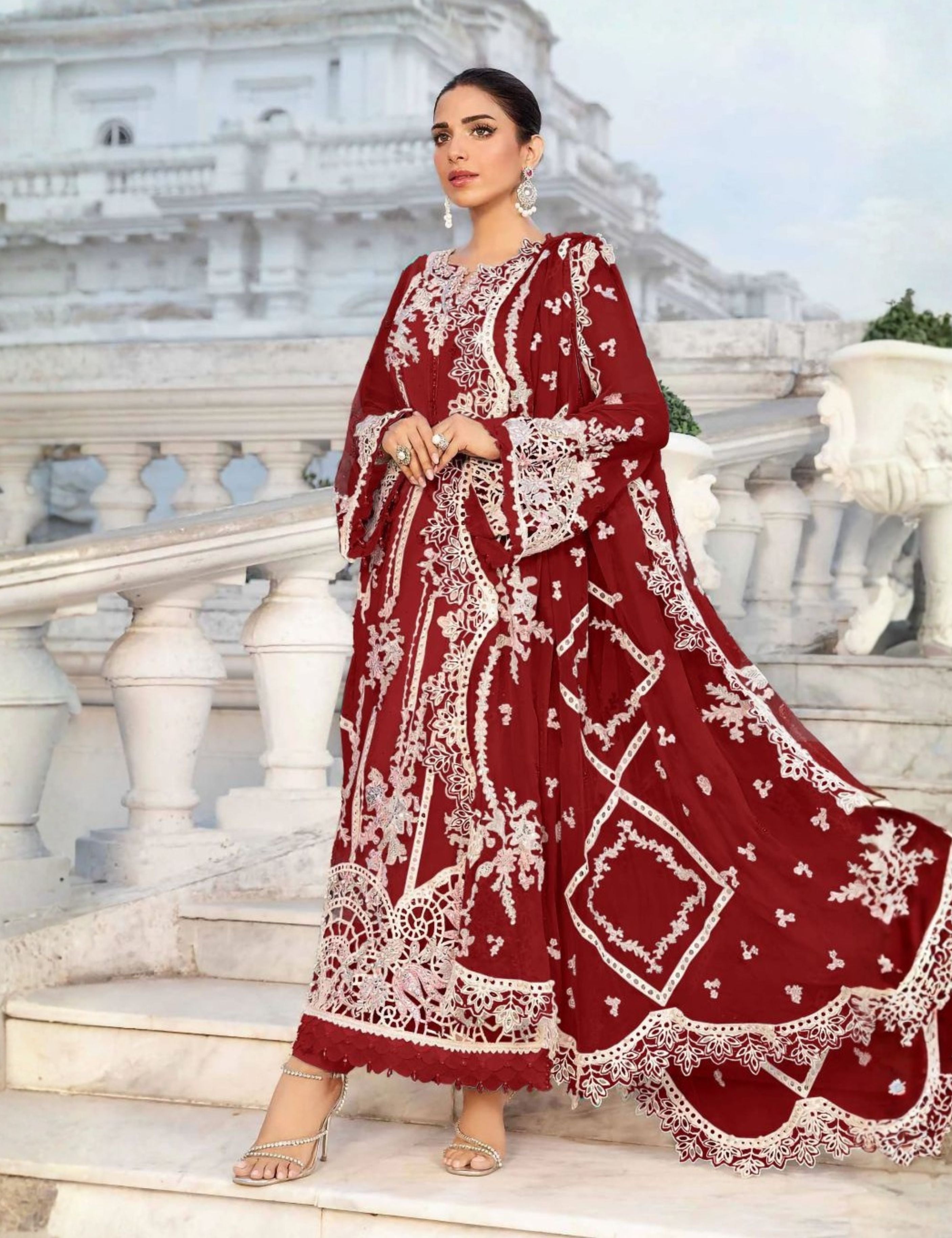 Zarmeen Emaan Premium Viscose Suit ZE-1776