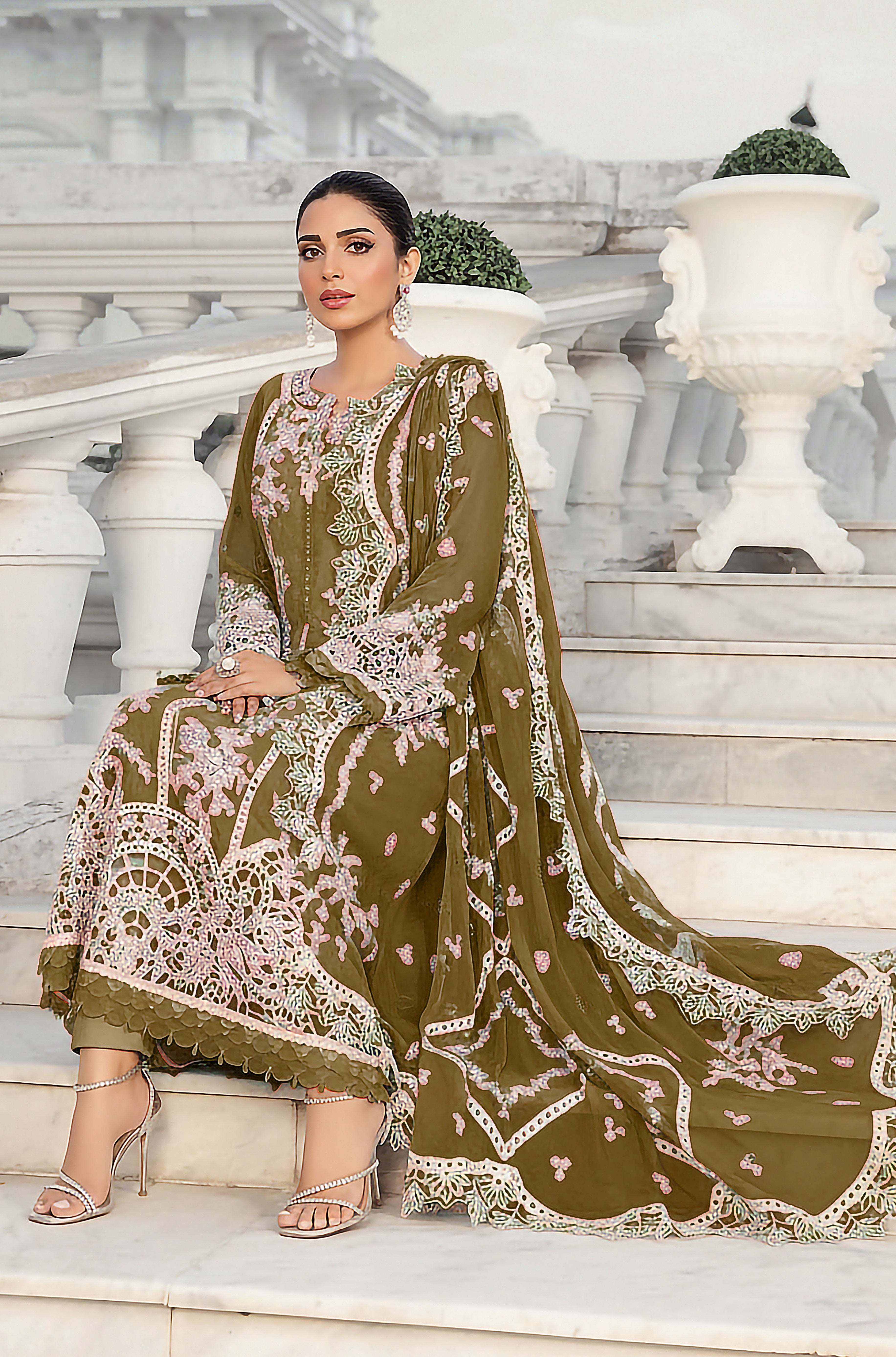 Zarmeen Emaan Premium Viscose Suit ZE-1776
