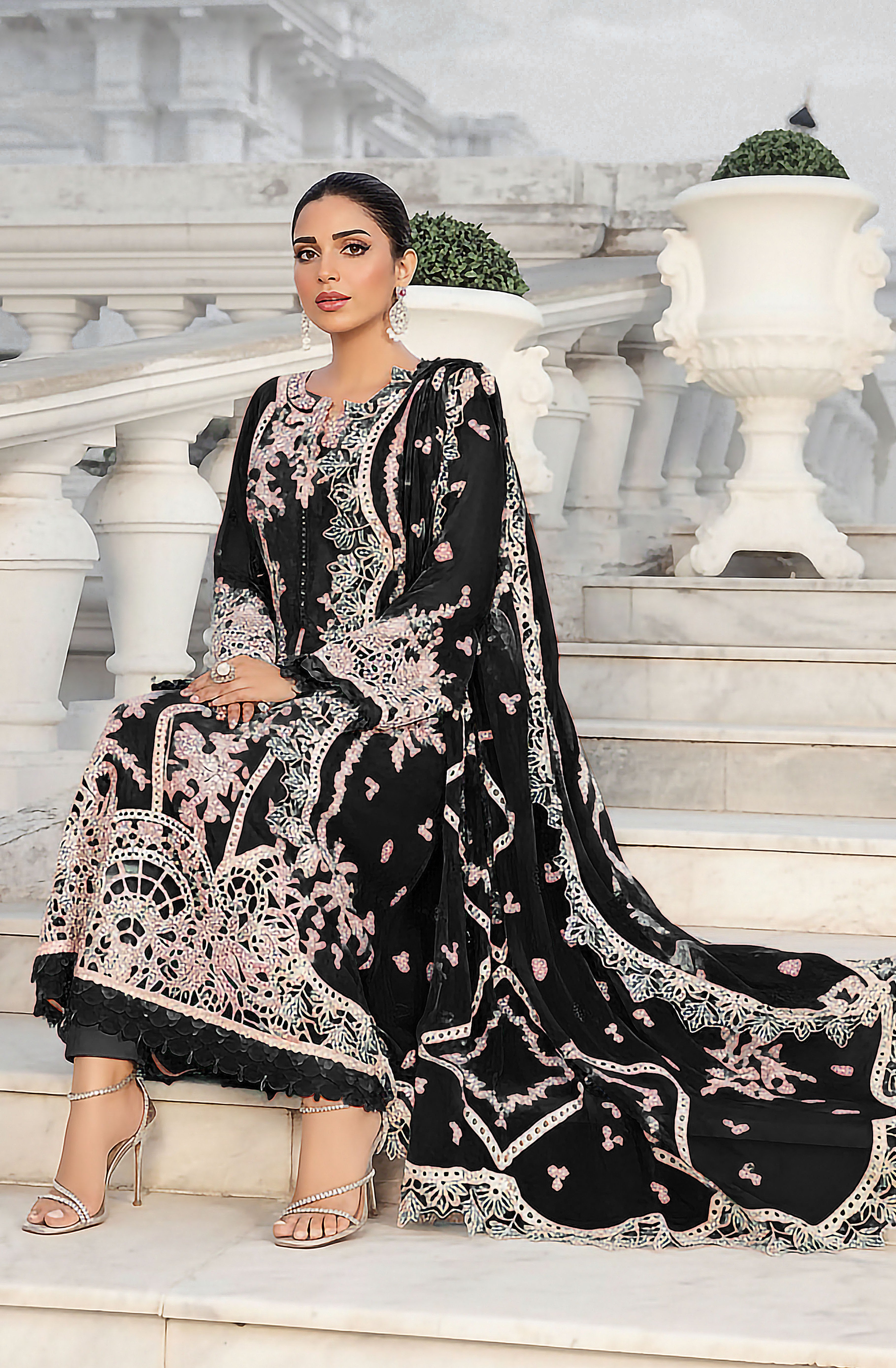 Zarmeen Emaan Premium Viscose Suit ZE-1776