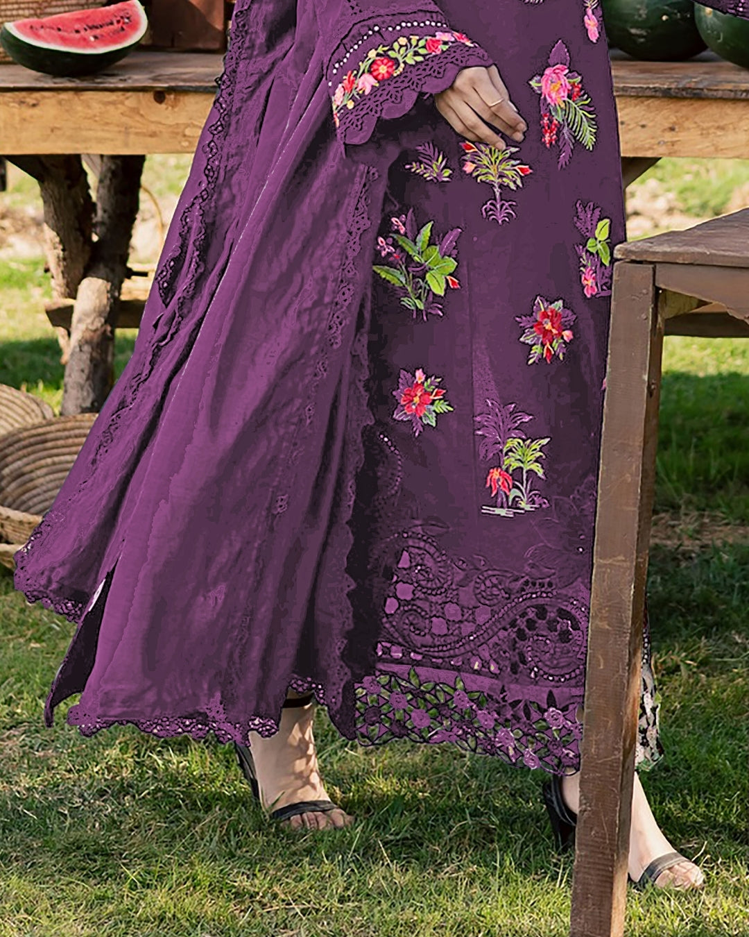 Zarmeen Emaan Premium Viscose Suit ZE-1924