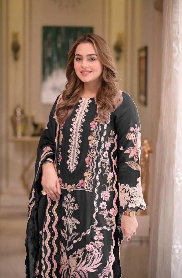 Zarmeen Emaan Premium Viscose Suit ZE-1935