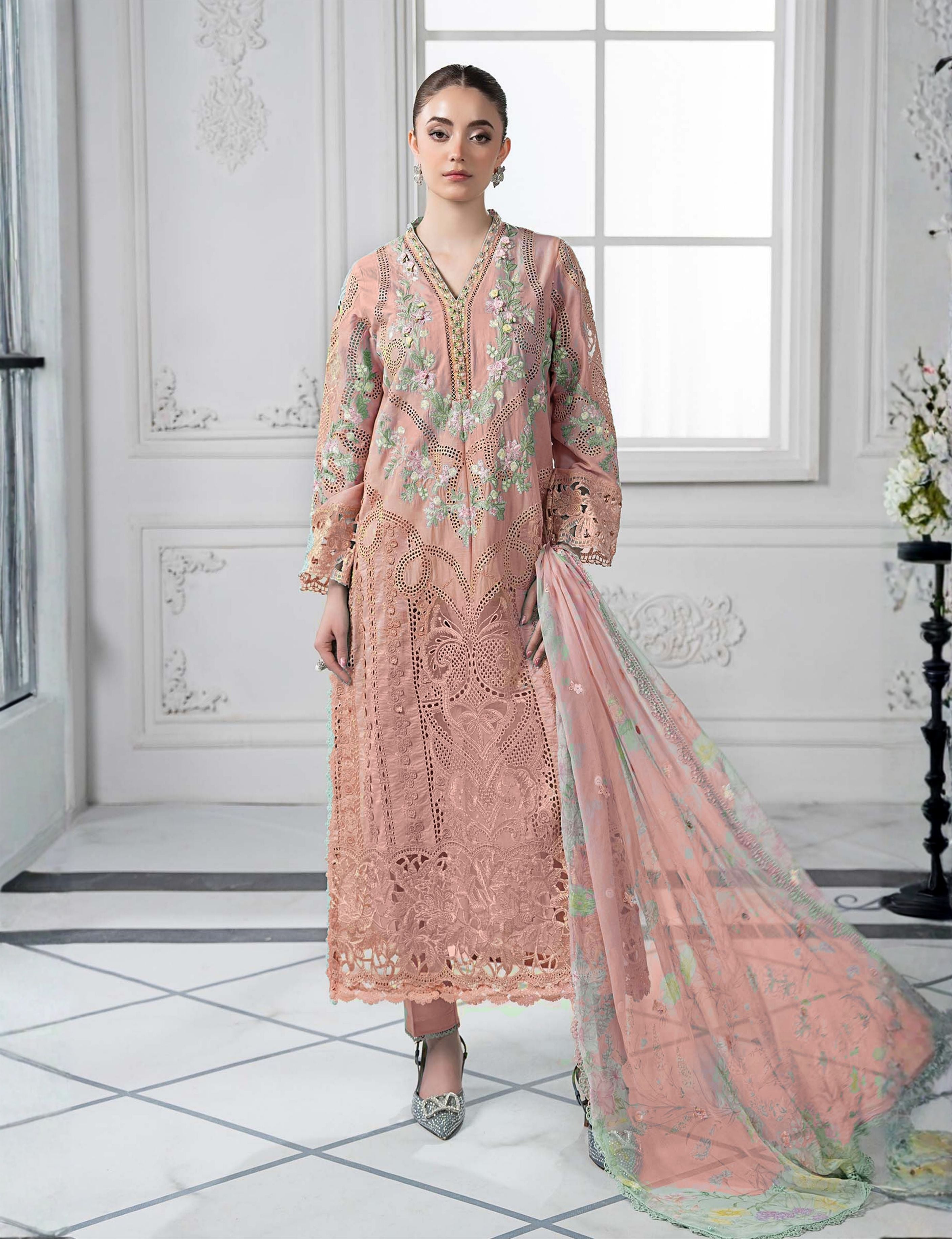 Zarmeen Emaan Premium Viscose Suit ZE-1949