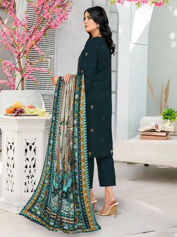 Zarmeen Emaan Emb Viscose 3-Pc ZE-4281