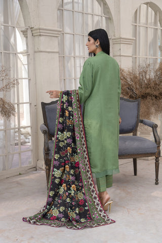 Zarmeen Emaan Emb Viscose 3-Pc ZE2030-4143