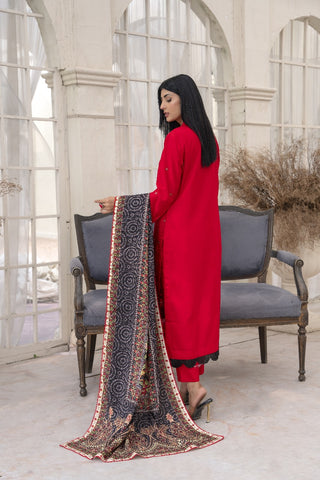 Zarmeen Emaan Emb Viscose 3-Pc ZE2030-4148