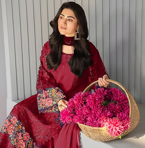 Zarmeen Emaan Premium Viscose Suit ZE-717