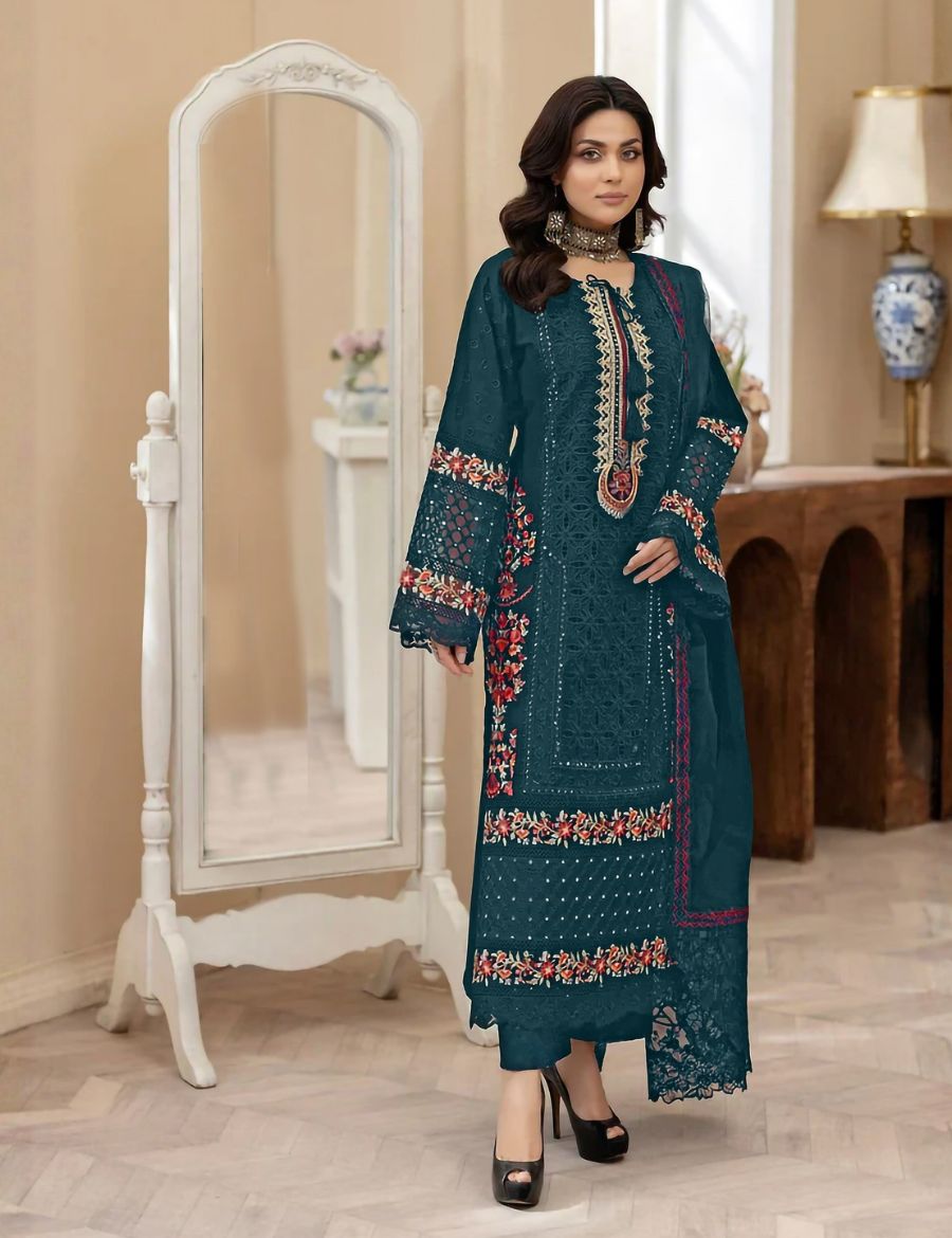 Zarmeen Emaan Premium Viscose Suit ZE-1749