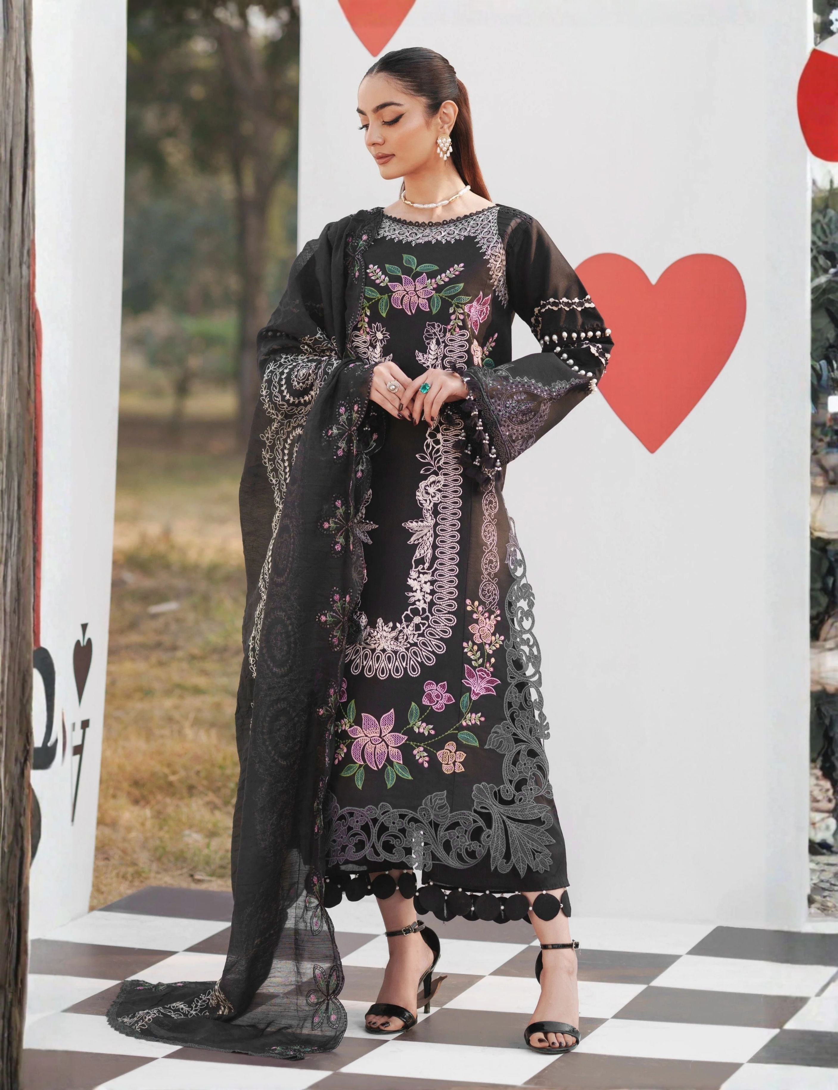 Zarmeen Emaan Premium Viscose Suit ZE-1939