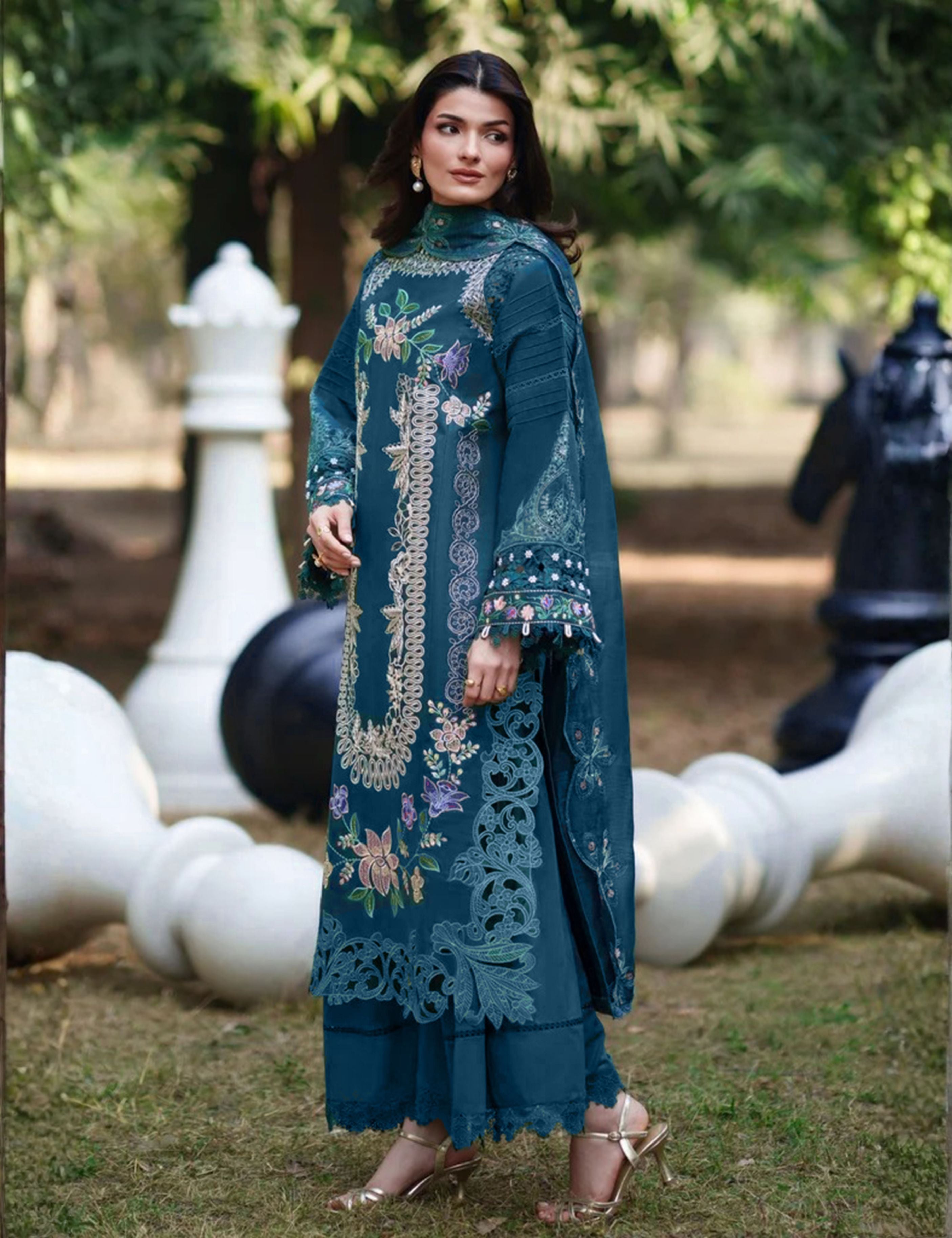 Zarmeen Emaan Premium Viscose Suit ZE-1939