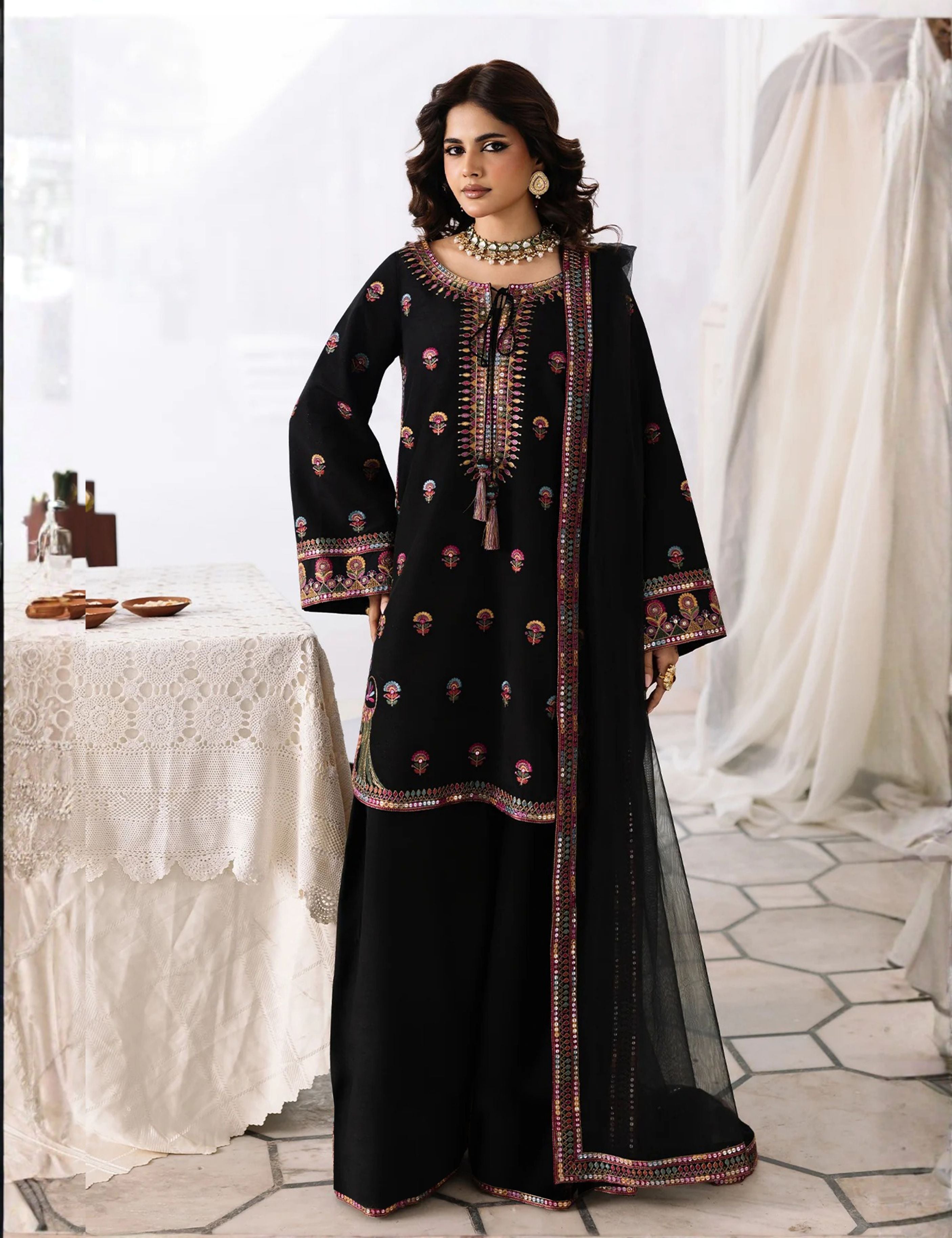 Zarmeen Emaan Premium Viscose Suit ZE-1950