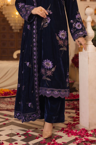 Zarmeen Emaan Premium Velvet Suit ZE-966 2