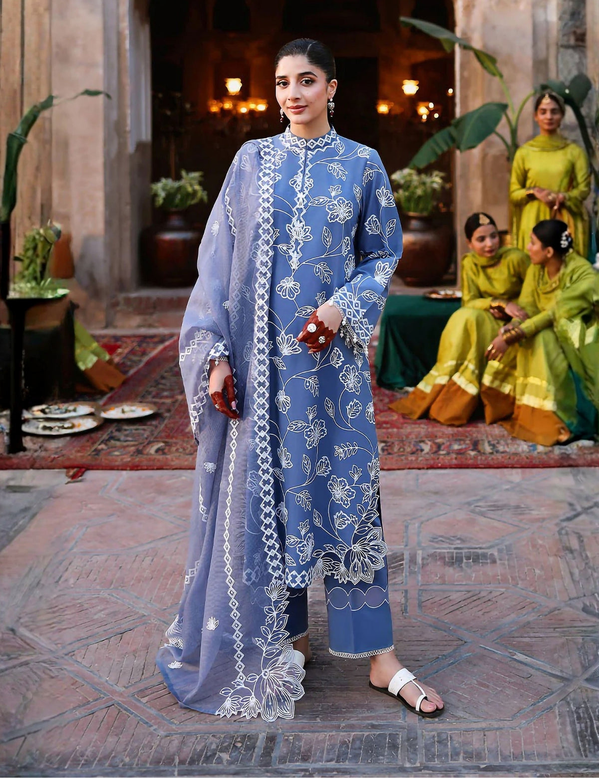 Zarmeen Emaan Premium Lawn ZE-917
