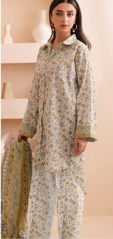 Zellbury Printed Lawn Suit 3pc 03