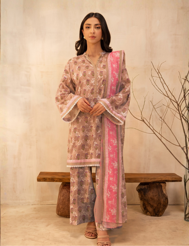 Zellbury Printed Lawn Suit 3pc 06