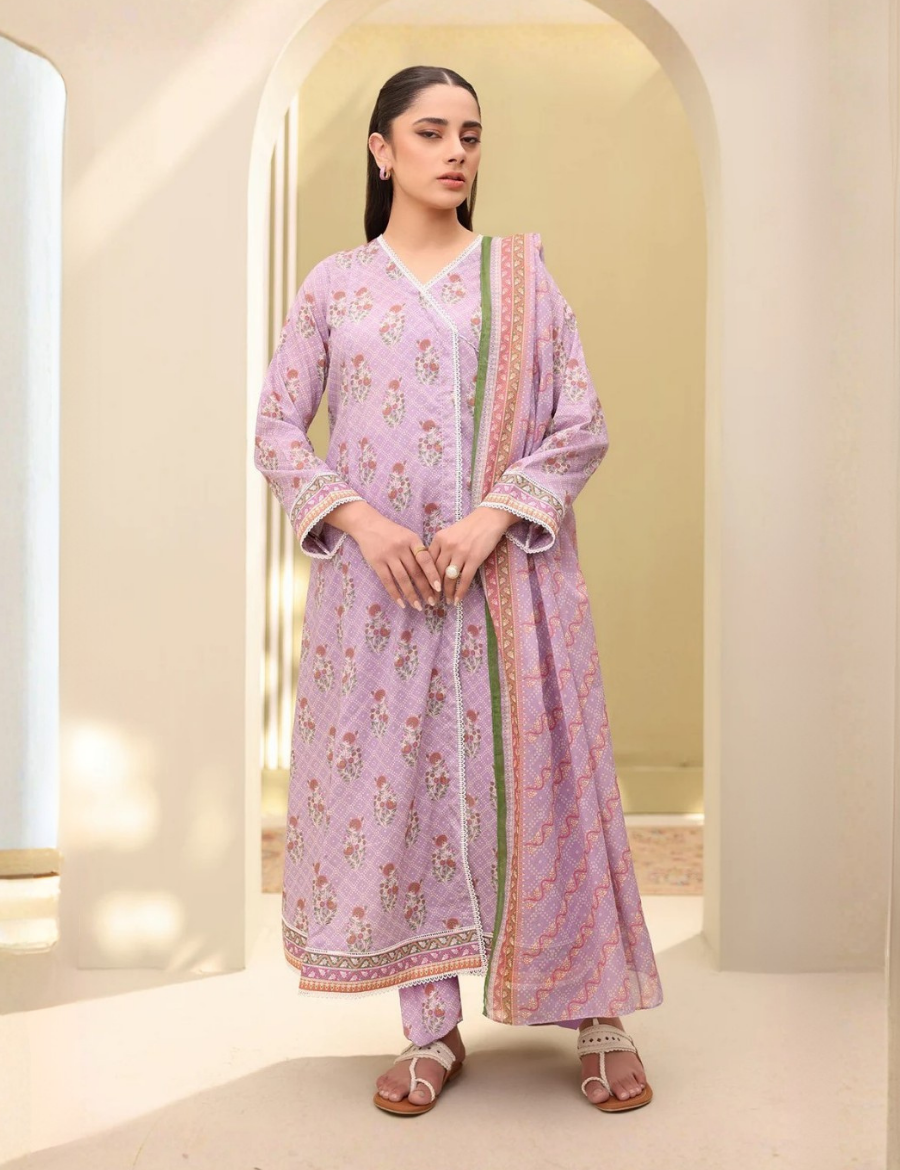Zellbury Printed Lawn Suit 3pc 08