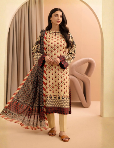 Zellbury Printed Lawn Suit 3pc 04