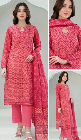 Zellbury Printed Lawn Suit 3pc 05