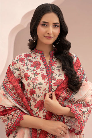 Zellbury Unstitched Printed Linen 3-Pc