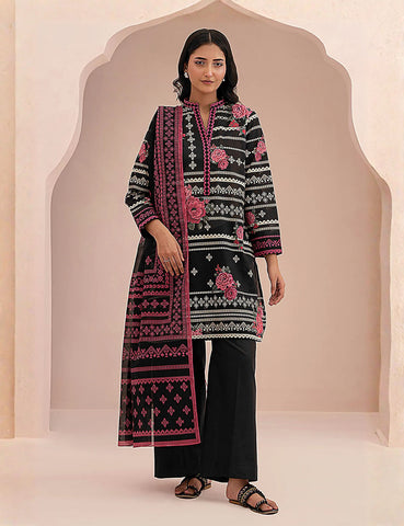 Zellbury Unstitched Printed Linen 3-Pc