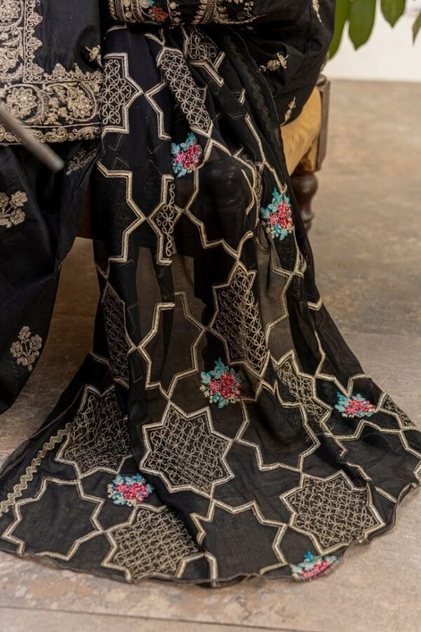 Premium EMB 3PC Zarmeen & Emaan Z.E-703 - Image 6