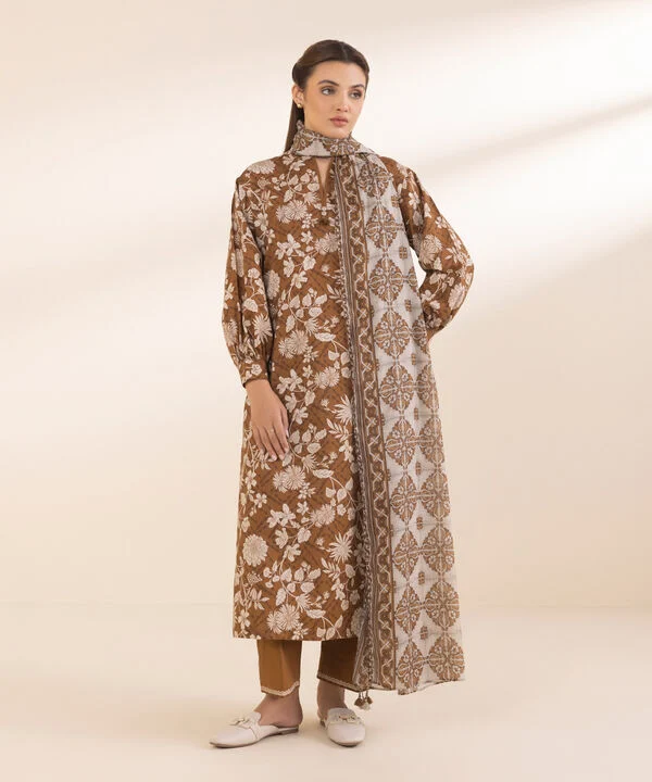 Bana Dora 3pc Sapphire Lawn