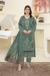 Emb Fancy 3pc Nishat Lawn