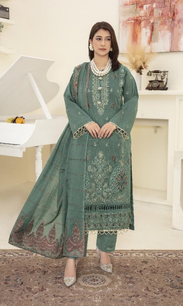 Emb Fancy 3pc Nishat Lawn