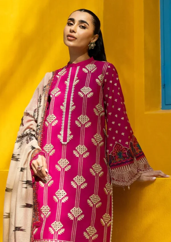 Premium EMB 3PC Zarmeen & Emaan Z.E-723 - Image 4