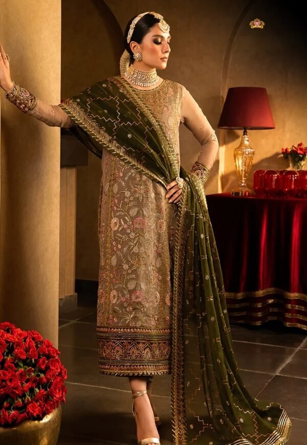 Lawn 3PC Zarmeen & Emaan Premium Code: 616 - Image 5