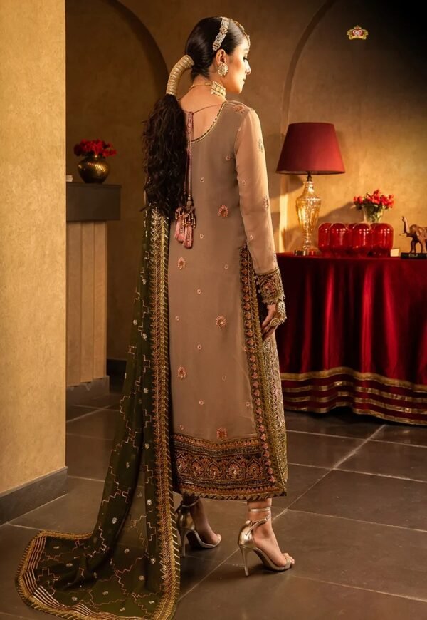 Lawn 3PC Zarmeen & Emaan Premium Code: 616 - Image 2