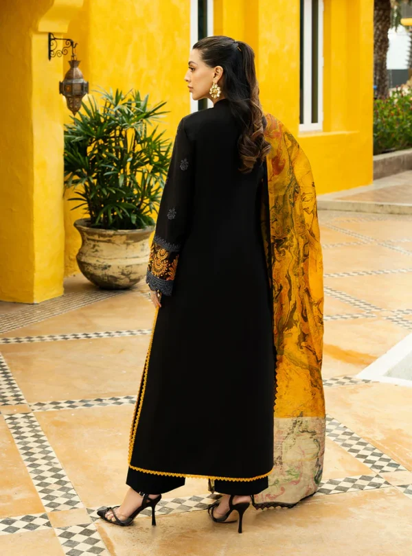 Premium EMB 3PC Zarmeen & Emaan Z.E-722 - Image 2
