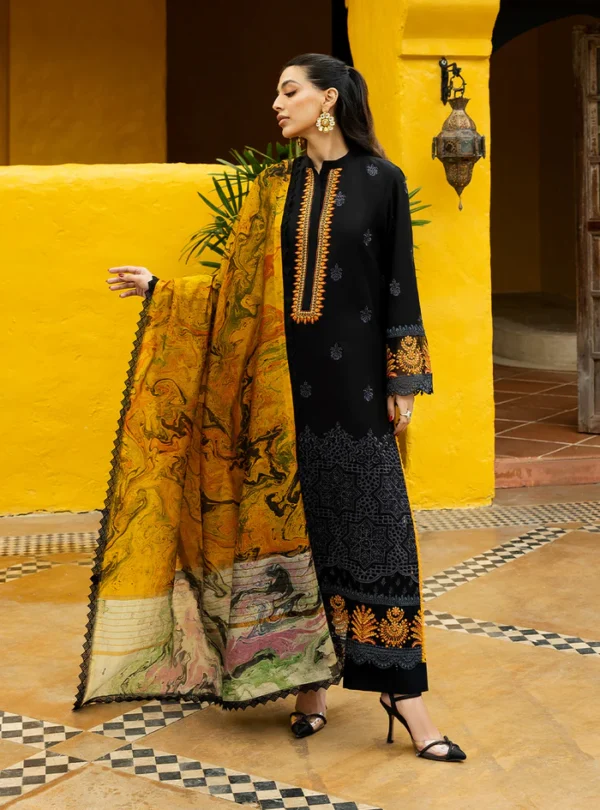Premium EMB 3PC Zarmeen & Emaan Z.E-722