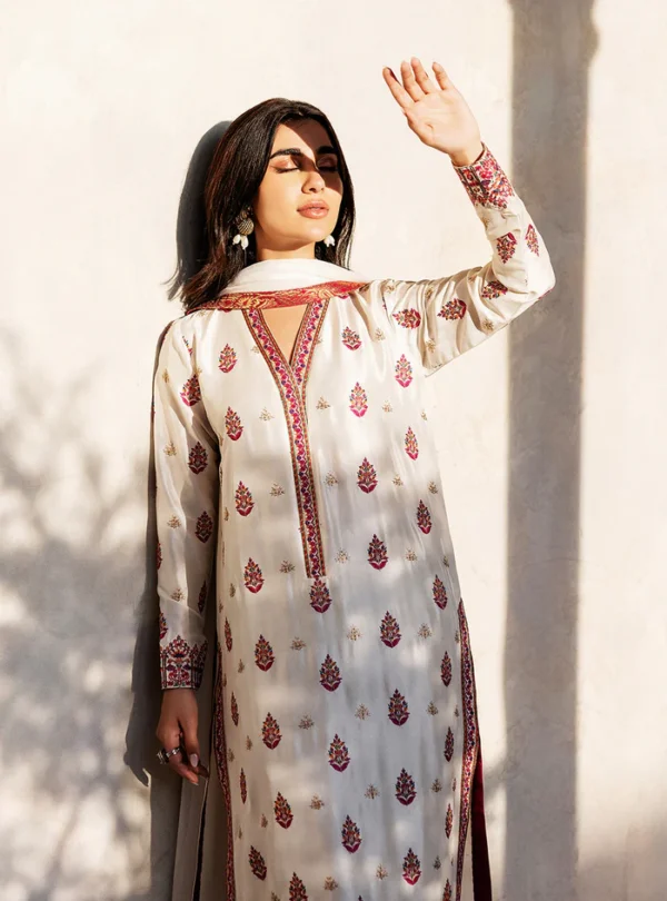 Premium EMB 3PC Zarmeen & Emaan Z.E-728 - Image 5