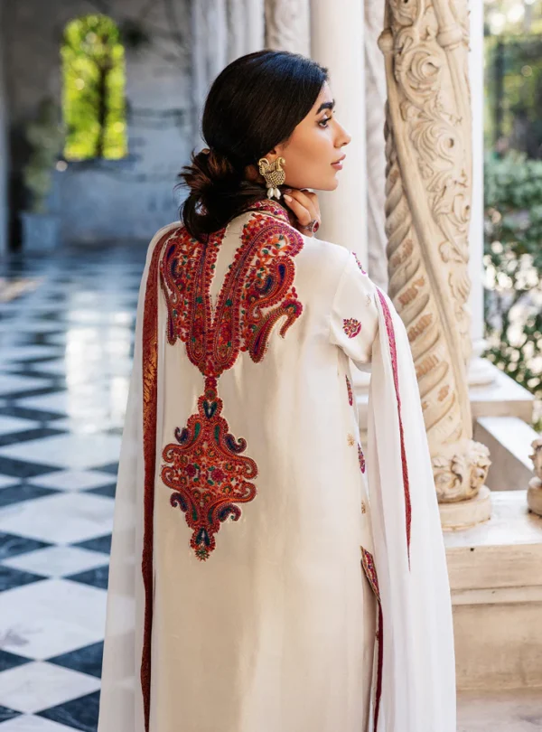 Premium EMB 3PC Zarmeen & Emaan Z.E-728 - Image 4