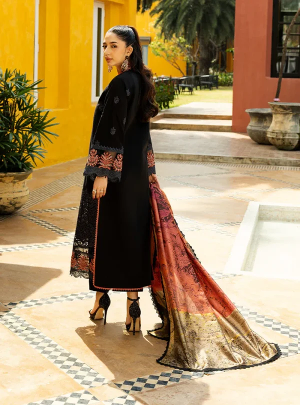 Premium EMB 3PC Zarmeen & Emaan Z.E-722 - Image 2