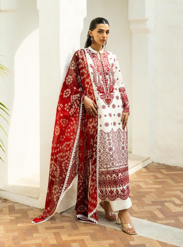 Premium EMB 3PC Zarmeen & Emaan Z.E-721 - Image 5