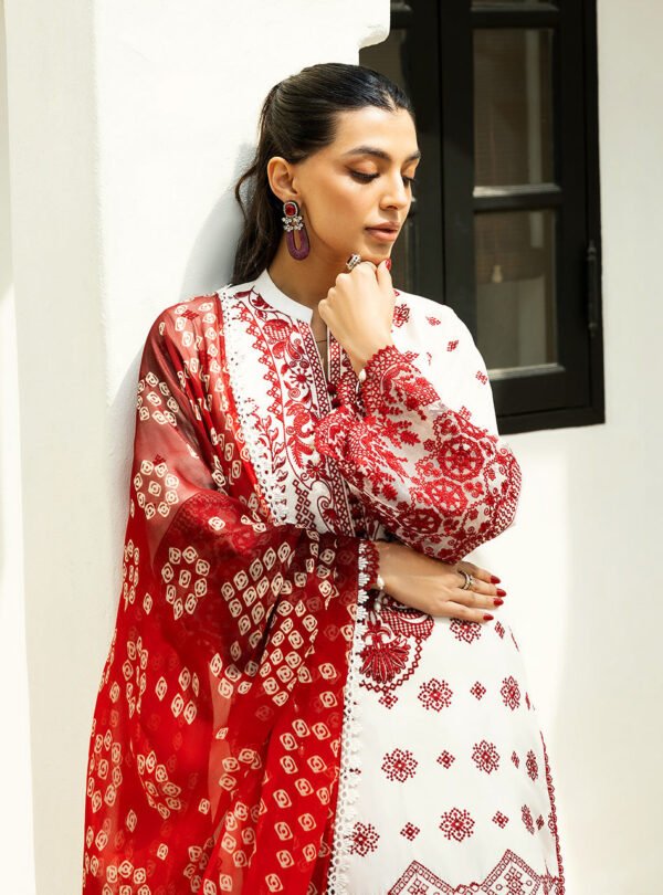 Premium EMB 3PC Zarmeen & Emaan Z.E-721 - Image 2