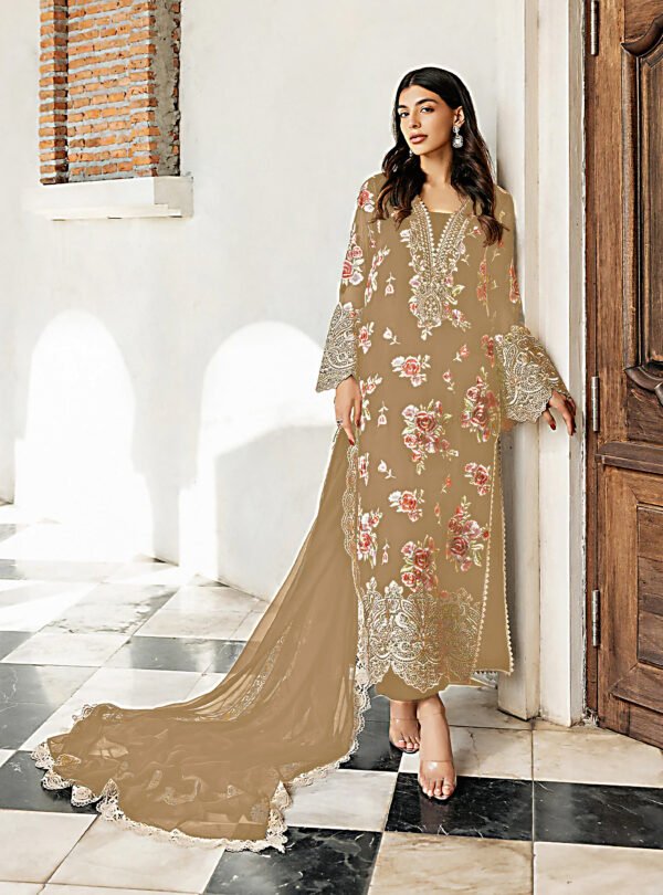 Premium EMB 3PC Zarmeen & Emaan Z.E-720