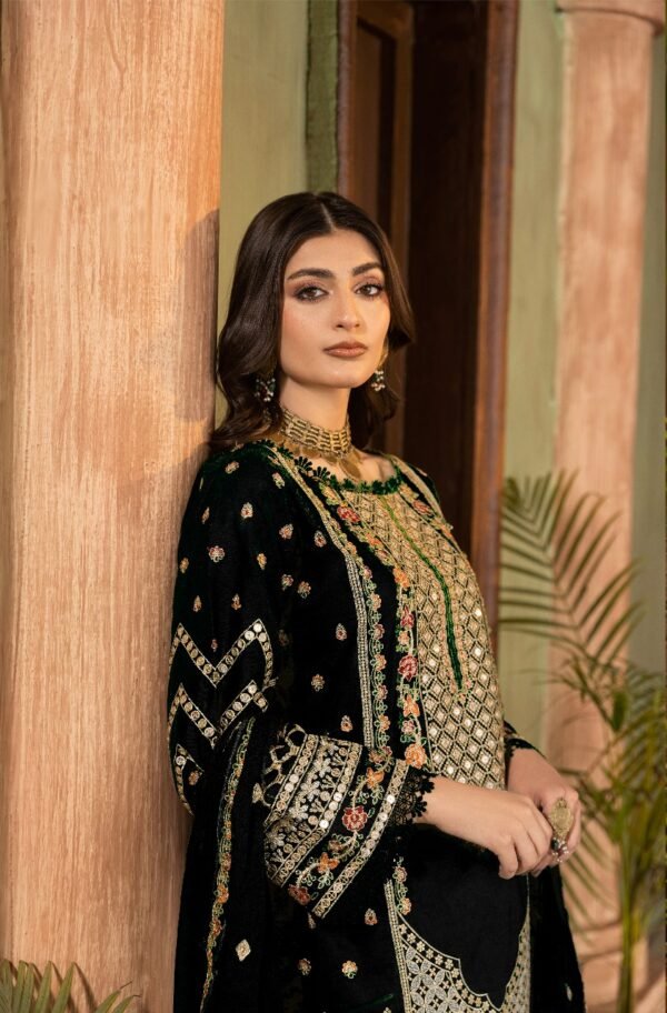 Premium EMB 3PC Zarmeen & Emaan Z.E-716 - Image 2
