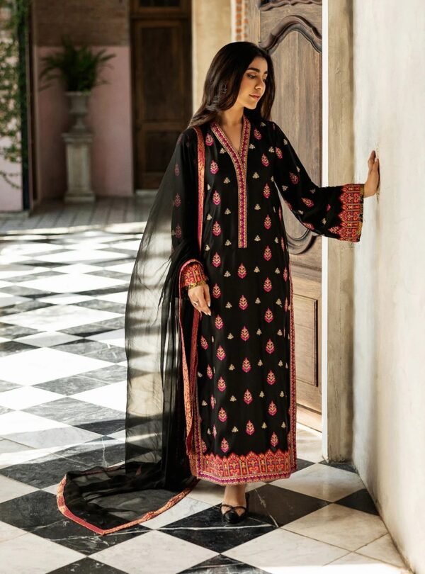 Premium EMB 3PC Zarmeen & Emaan Z.E-727
