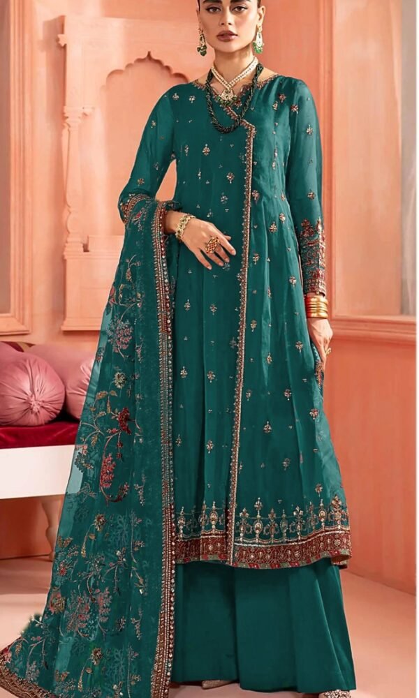 Premium EMB 3PC Zarmeen & Emaan Z.E-662