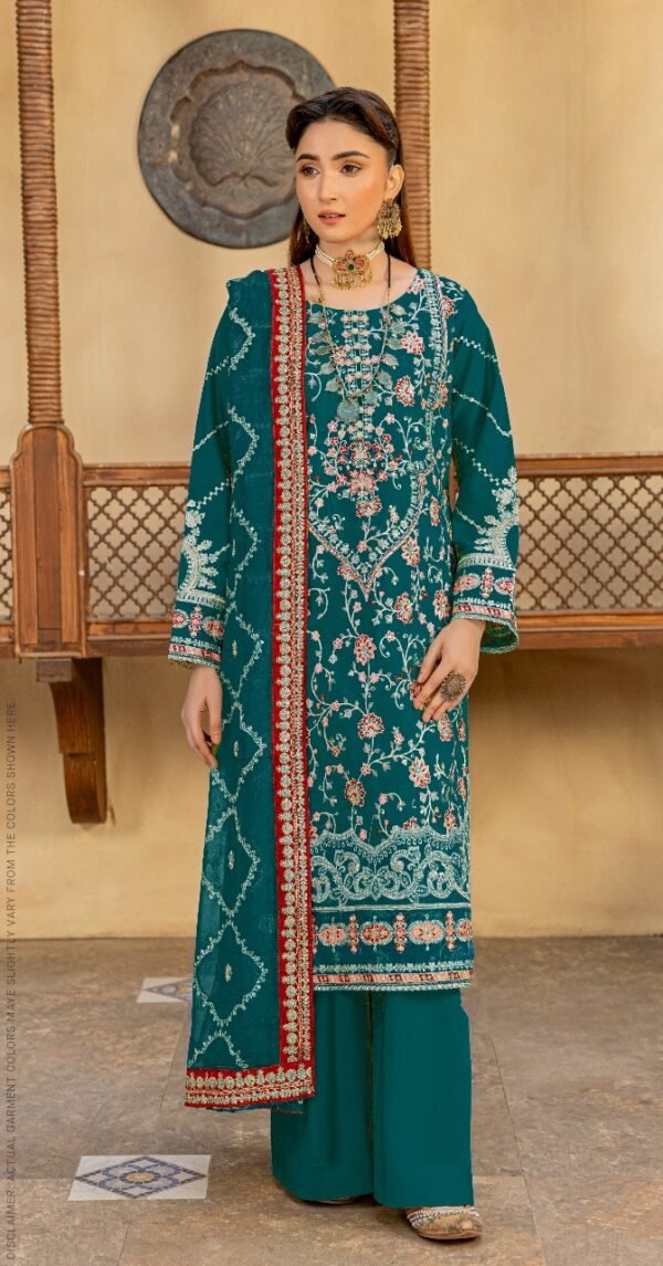 Lawn 3PC Zarmeen & Emaan Premium Code: 702
