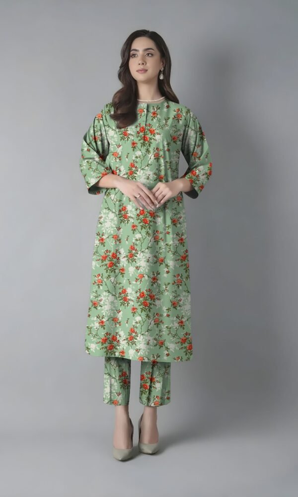 2pc bareeze khaddar 6621