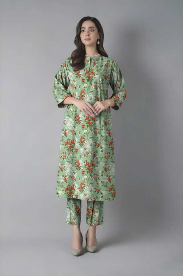 2pc bareeze khaddar 6621