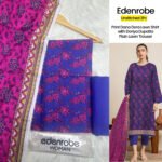 Set of Edenrobe Print Lawn 3Pc - Image 6
