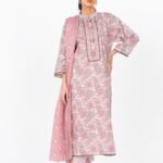 Print lawn 3pc A8