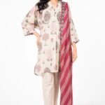 Print lawn 3pc A9